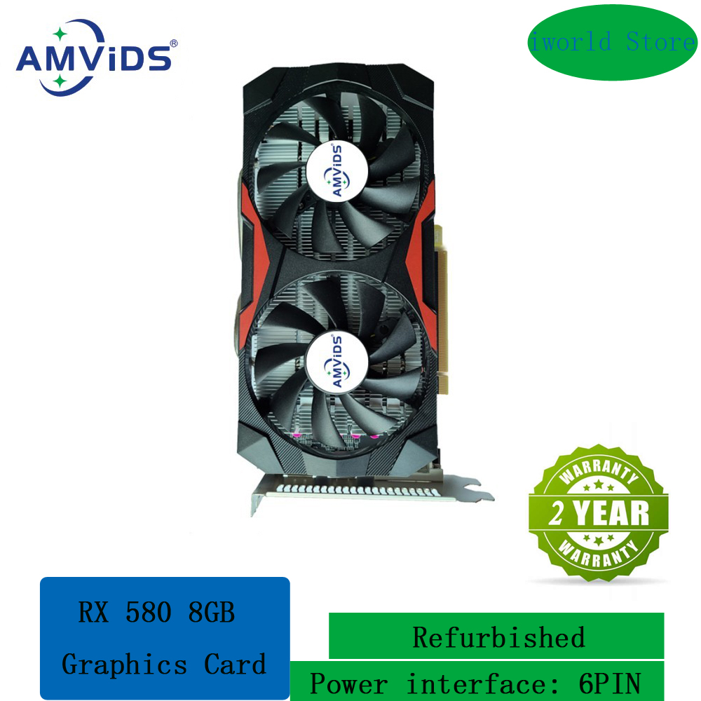 Rx 580 8Gb 2048Sp Gpu - RX 580 8GB grafik kartı 2048SP