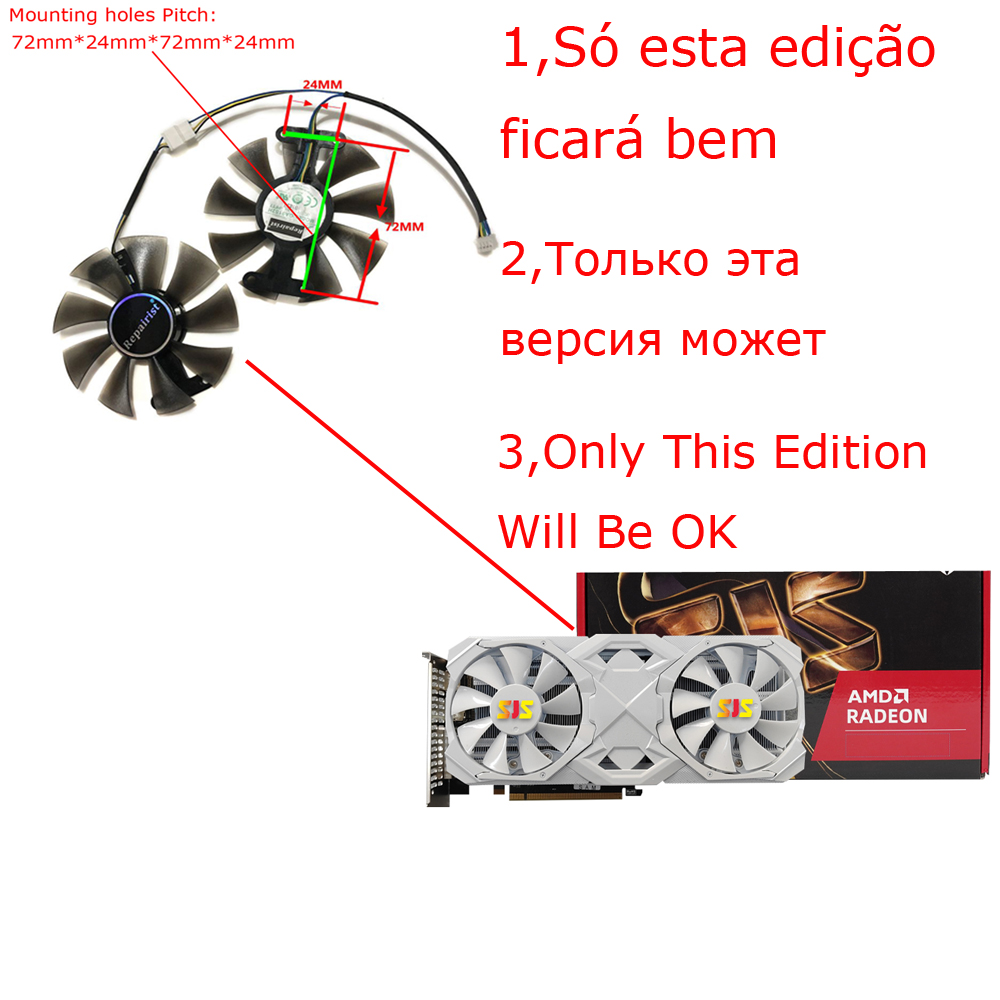 2 adet/takım, Video kartları F - Rx 580 8Gb 2048Sp Gpu incelemesi ve fiyatı
