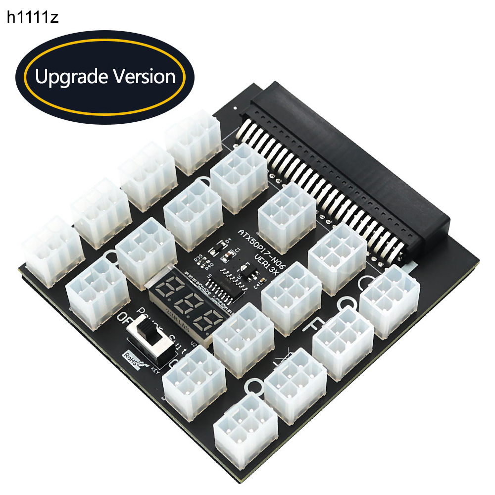 PCI-E 12V 50Pin ATX 17 x 6Pin  - 2000W Atx Mining Power Supply incelemesi ve fiyatı
