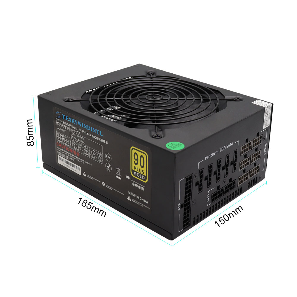 Tam modüllü ATX PC güç kaynağı - 2000W Atx Mining Power Supply incelemesi ve fiyatı