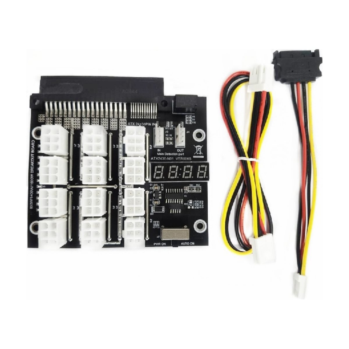 M05K 12 Bağlantı Noktalı PCIe  - 2400W Server Psu Breakout Board incelemesi ve fiyatı