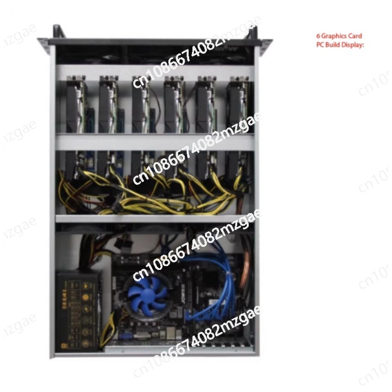 4U çoklu grafik kartı kasası 6 - 8 Gpu 4U Server Chassis incelemesi ve fiyatı